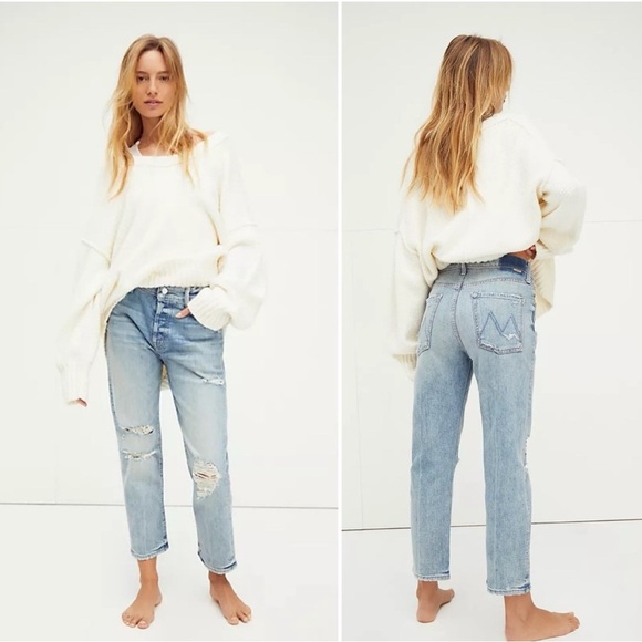 Mother Denim Scrapper Ankle Straight Leg
Jeans in Wicked Wild Calling 26 - Picture 12 of 13